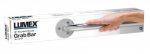 Lumex Grab Bar 12 Inch Knurled Chrome for Bathroom Safety Support