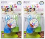 Munchkin Click Lock Spoon Tips - Mess-Free Feeding for Baby Food Pouches