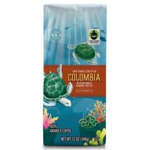 Colombia Medium Roast Ground Coffee - Fair Trade, Single Origin, Rich Flavor Brew