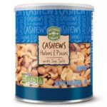 Cashew Halves and Pieces – Sea Salted Snack for Healthy Energy Boost