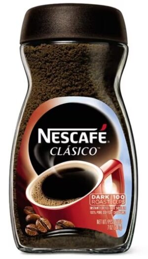 Dark Roast Instant Coffee - Bold Flavor Instant Brew for Rich Morning Energy