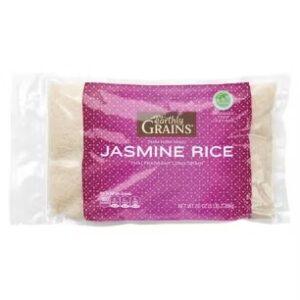 Jasmine Rice - Premium Long Grain White Rice, 5 lb Bag for Fluffy Meals