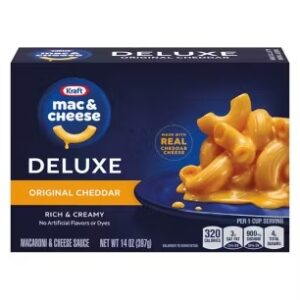 Macaroni & Cheese Deluxe Original, 14 oz - Creamy, Easy Comfort Meal Option
