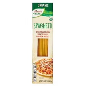 Organic Spaghetti - Premium 1 lb Pasta for Healthy, Natural Italian Meals