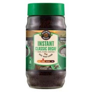 Decaffeinated Instant Coffee - 7 oz Smooth Roast for Relaxing Coffee Moments