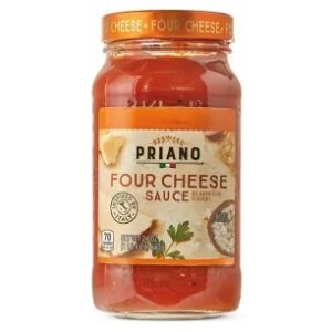 Four Cheese Sauce – Rich & Creamy Pasta Sauce with Real Cheddar & Parmesan