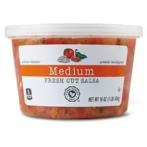 Fresh Cut Salsa – Medium, 16 oz | Zesty Chunky Dip for Tacos & Chips