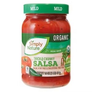 Organic Salsa – Mild 16 oz | Fresh, Healthy Dip for Snacking & Cooking
