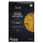 Organic Bronze Cut Penne Pasta- Premium Italian Noodles for Healthy Meals