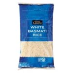 White Basmati Rice - Aromatic Long-Grain Rice Perfect for Fluffy, Delicious Meals