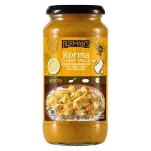 Korma Curry Sauce – Creamy Indian Simmer Sauce for Easy Homemade Dinners