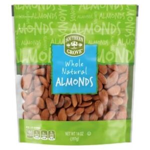 Unsalted Whole Almonds – Heart-Healthy Snack for Energy and Nutrition Boost