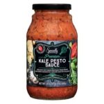 Kale Pesto Pasta Sauce – Healthy Green Sauce for Easy Italian Meals, 24 oz