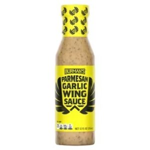 Parmesan Garlic Wing Sauce – Creamy, Flavorful Sauce for Chicken Wings, 12 oz
