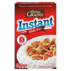 Instant White Rice - Quick-Cooking, Fluffy Long-Grain Rice for Easy Meals, 28 oz