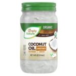 Organic Unrefined Coconut Oil – Cold-Pressed for Cooking, Skin & Hair Care