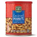 Cocktail Peanuts – Sea Salt Roasted Snack for Parties & Entertaining, 16 oz