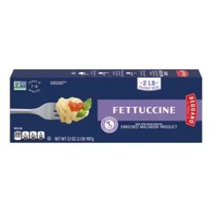 Fettuccine Pasta 2 lb - Authentic Italian Noodles for Hearty Homemade Meals